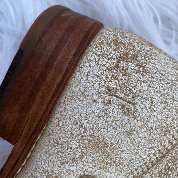 Frye Veronica Suede Crackle Boots Booties - Picture 9 of 11